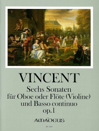 VINCENT T. - SONATAS OP.1 (6)